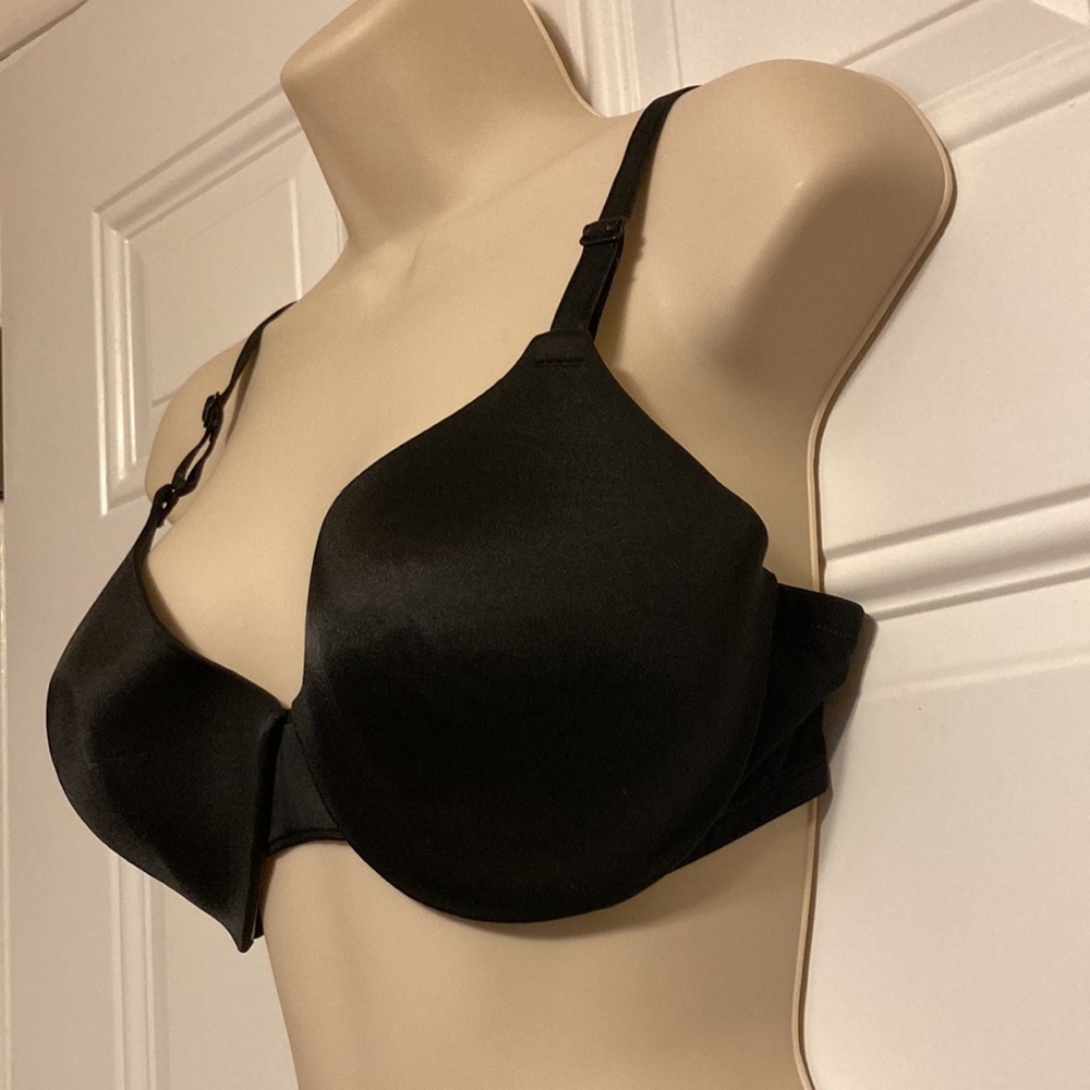 Warners Pushup Support Underwire Bra Black Womens… - image 3